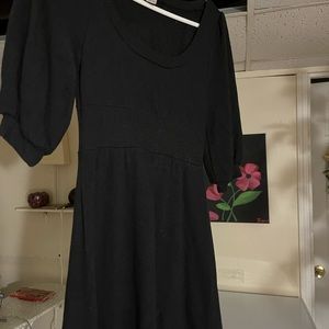 light sweater dress from polyester and spandex short